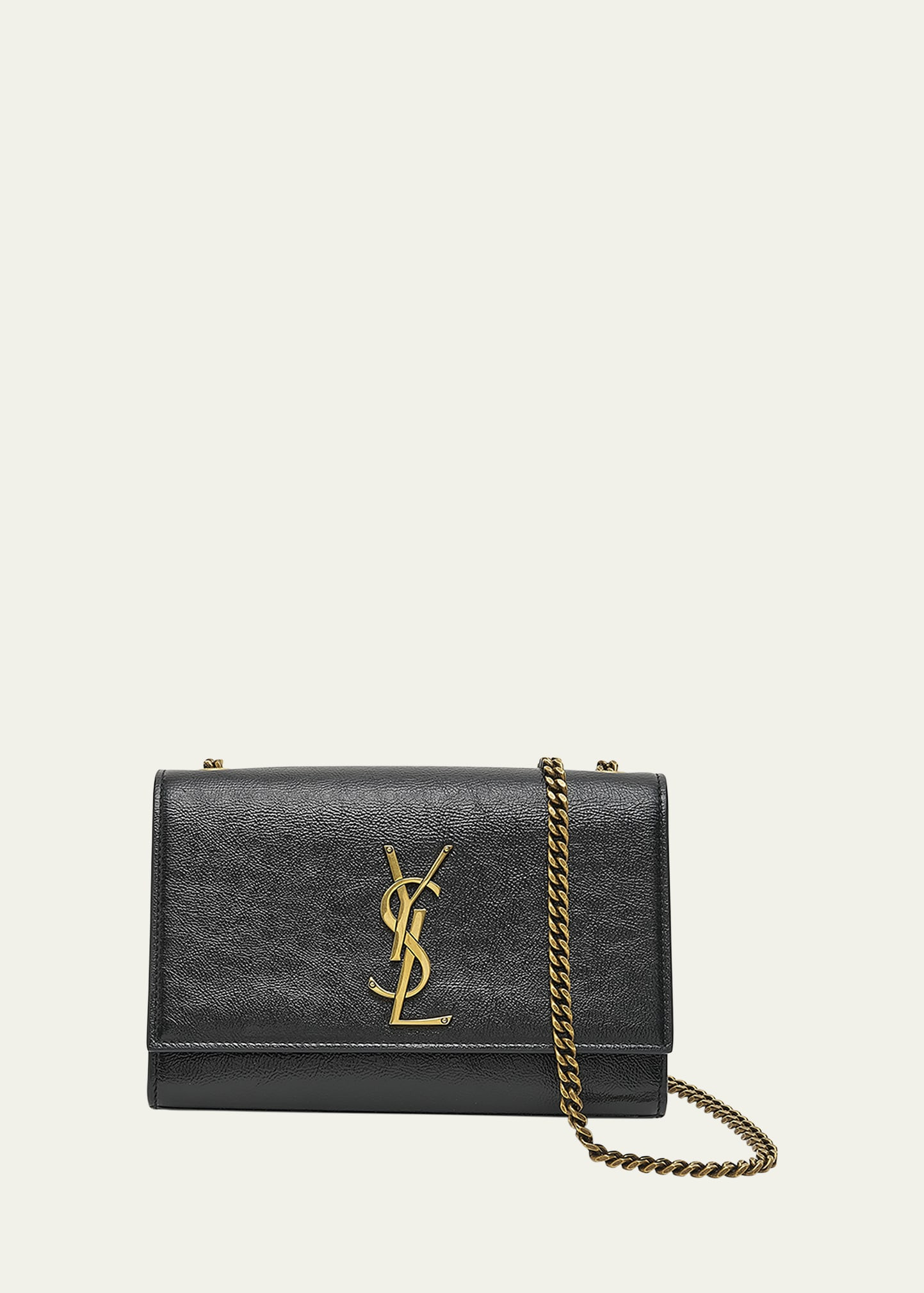 Saint Laurent Kate Small YSL Leather Crossbody Bag | Bergdorf Goodman