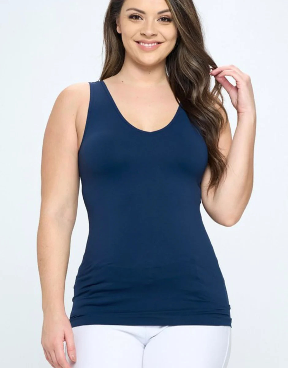 The Magic Tank - Navy | Statement Boutique