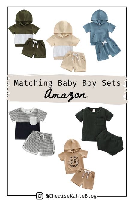 Matching baby boy sets

Matching clothing sets , toddler boy clothes

#LTKunder50 #LTKbaby #LTKunder100