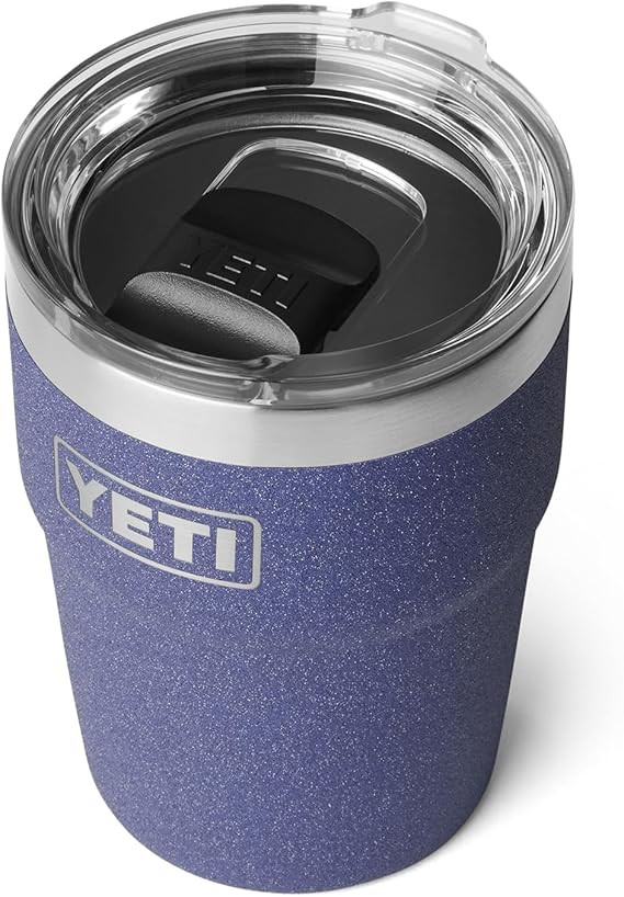 YETI Rambler 16 oz Stackable Tumbler, Vacuum Insulated, Stainless Steel with MagSlider Lid | Amazon (US)