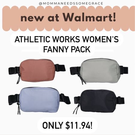 New belt bags at Walmart! 

#LTKsalealert #LTKstyletip #LTKfindsunder100