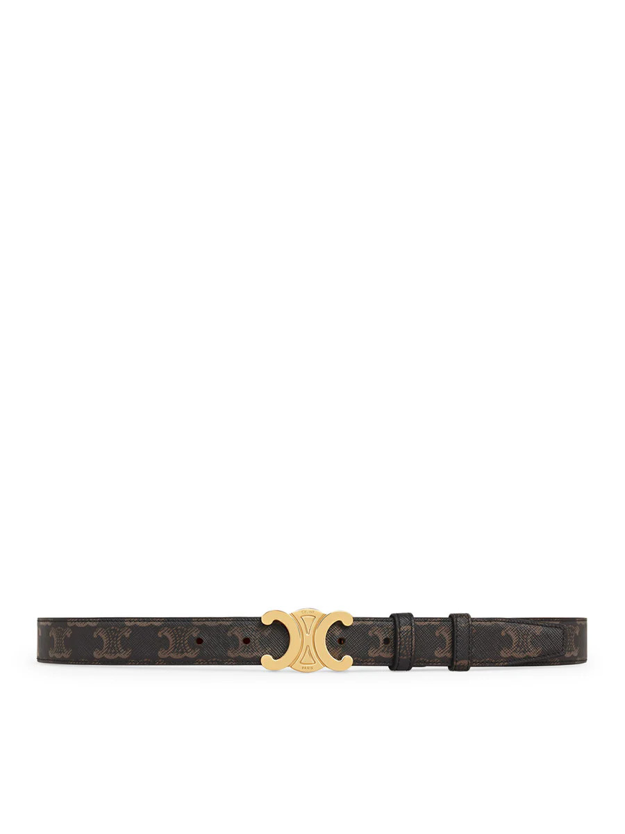 MEDIUM TRIOMPHE BELT IN TRIOMPHE LEATHER CANVAS | Suitnegozi INT