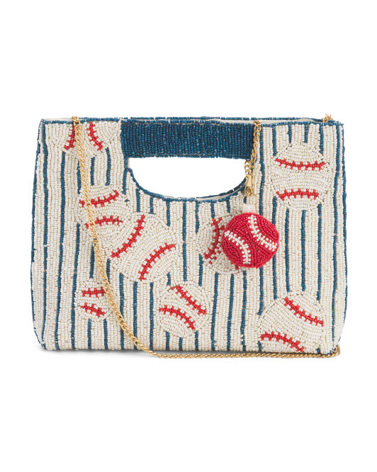 Beaded Baseball Clutch Bag | Handbags | Marshalls | Marshalls