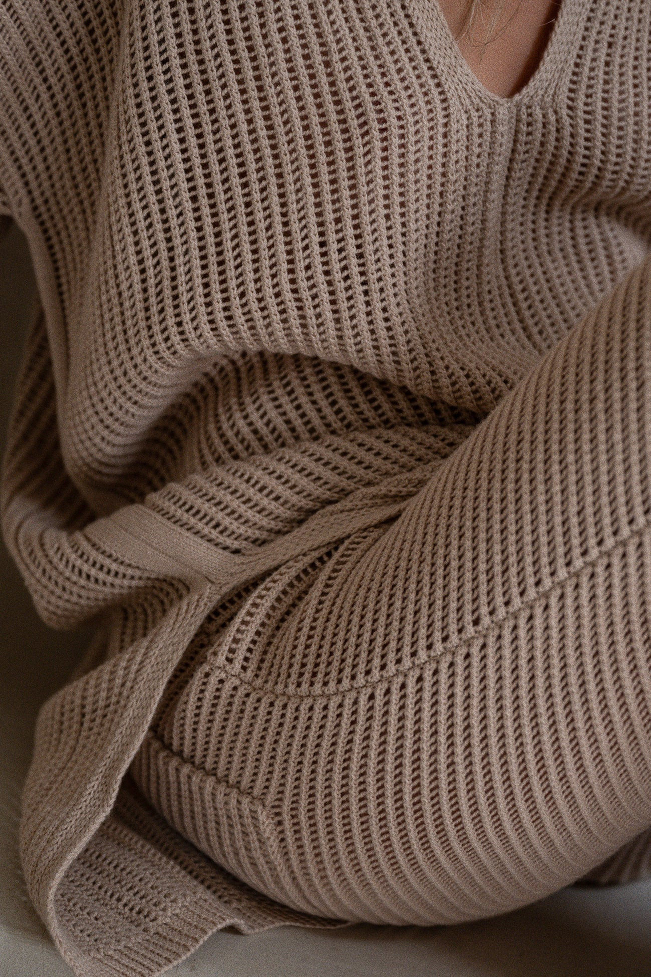 Women's Avonique Open Knit Wide Leg Pant | NAKED CASHMERE