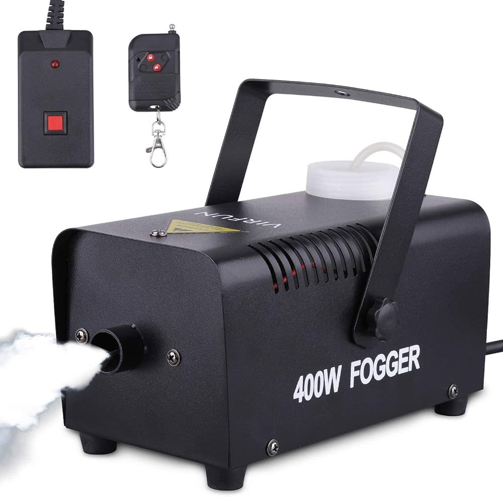 Fog Machine, Smoke Machine with Wireless&Wired Remote Control for Parties Halloween Wedding and S... | Amazon (US)