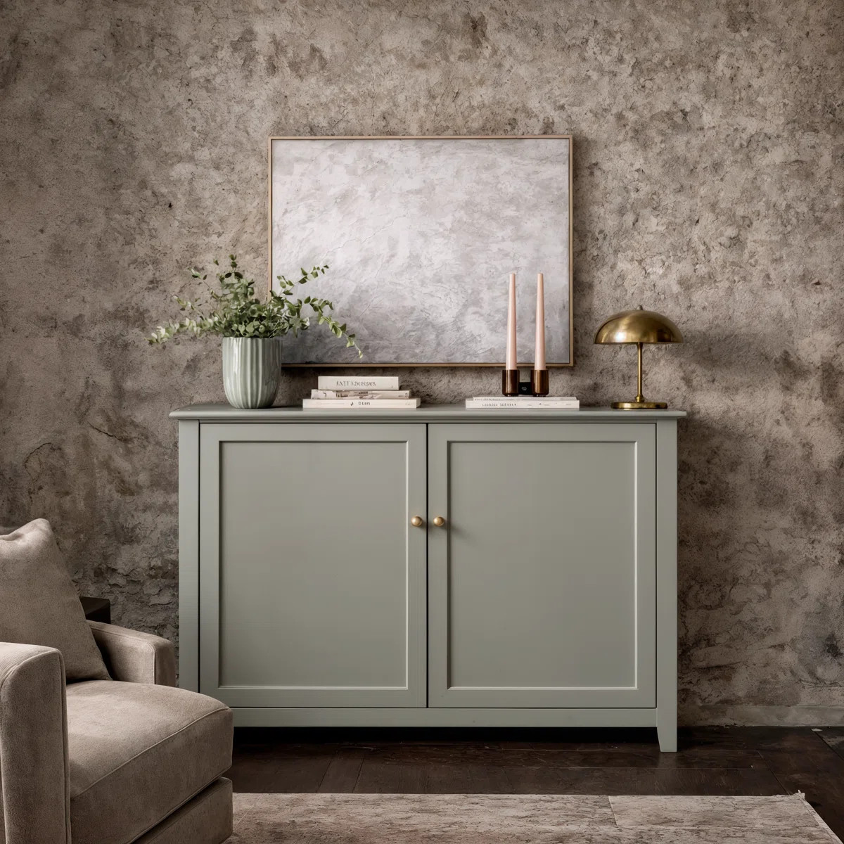 Ajalae 35" Tall 2 Door Accent Cabinet | Wayfair North America