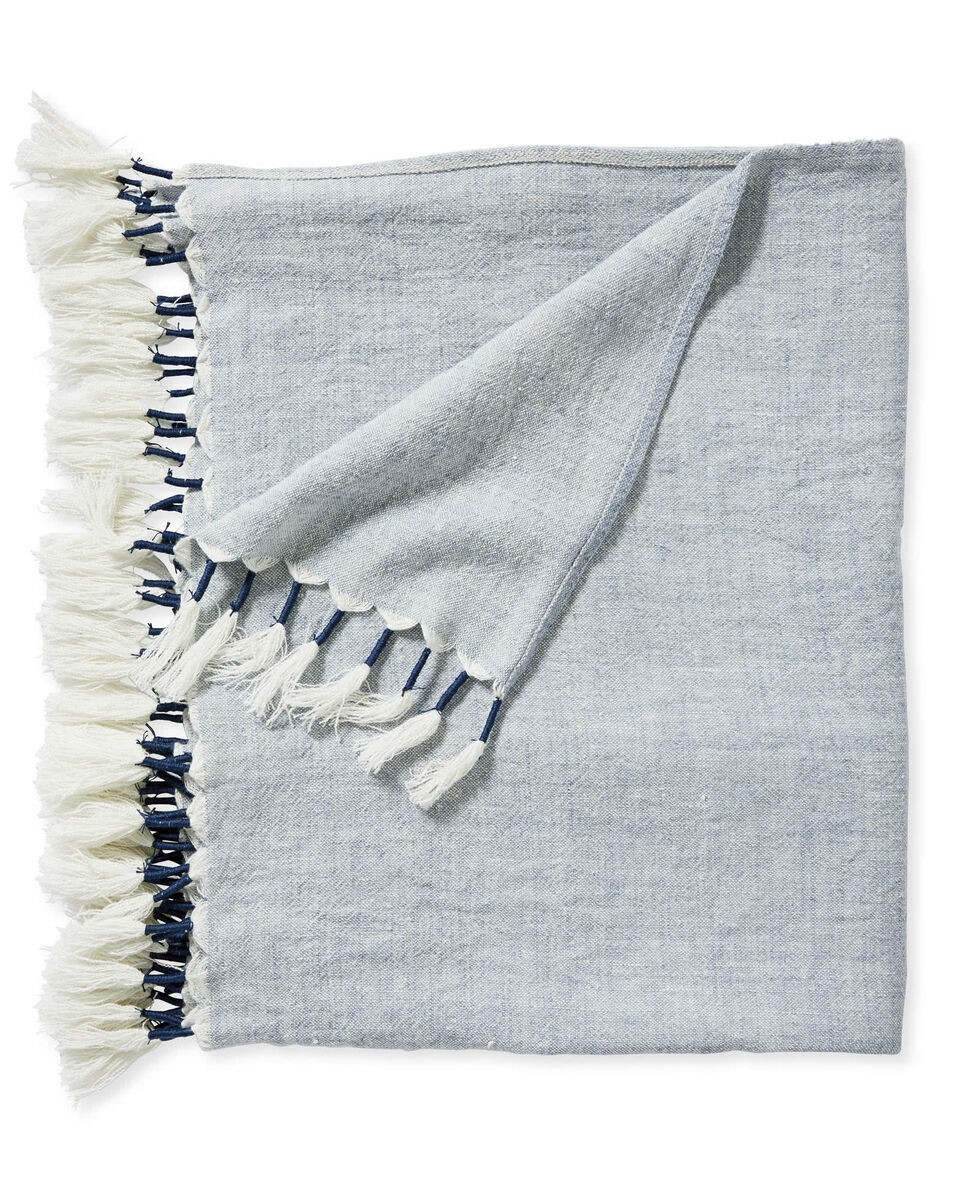 Topanga Linen Throw | Serena and Lily