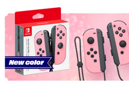 The much anticipated all pink set of joy cons for the Nintendo switch are here! This comes as a new release with the recent release of Princess Peach Showtime! 

Switch Girlie | Pink Aesthetic | New | Gift Guide | Easter Basket Ideas 

#LTKhome #LTKkids #LTKfamily