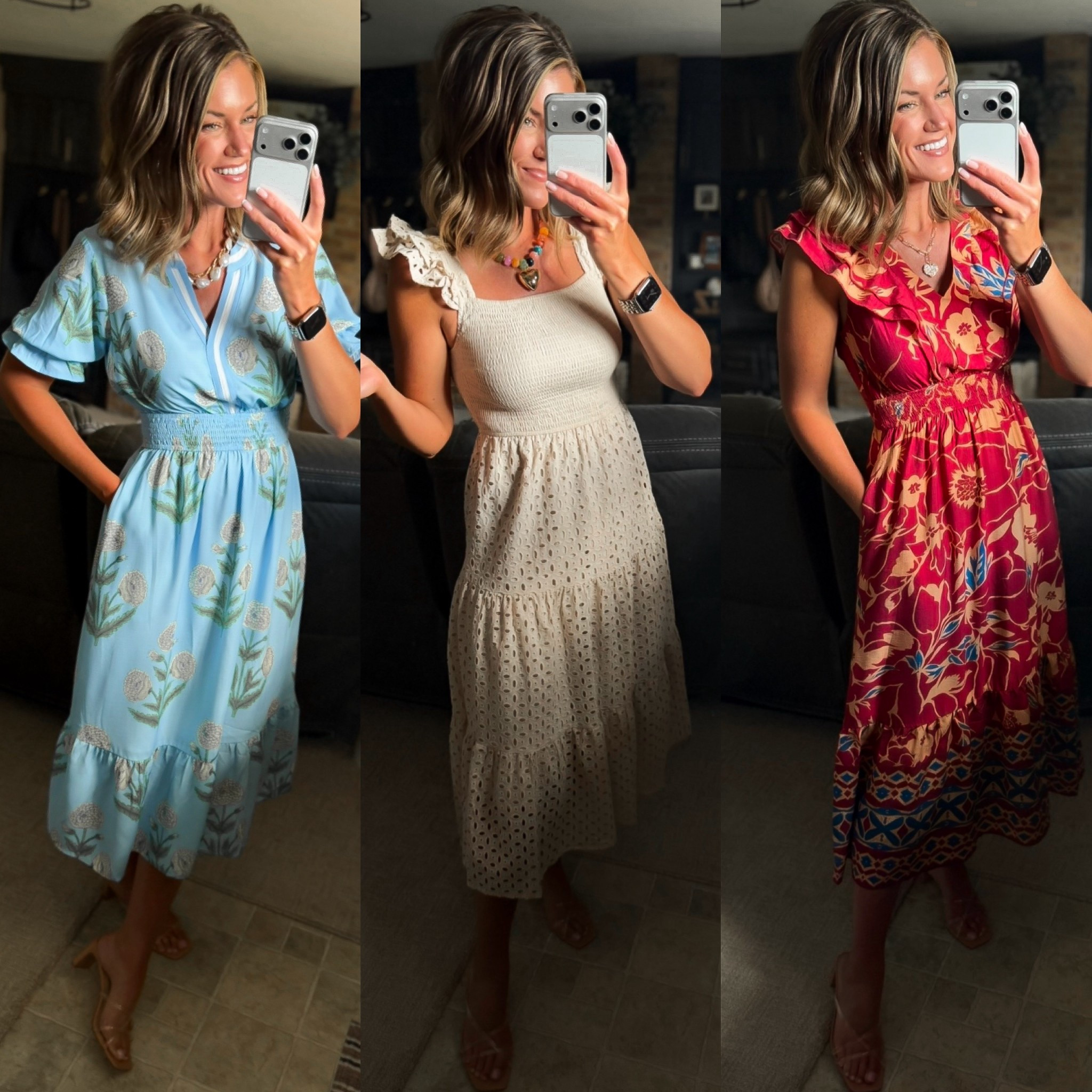 Amazon dresses that I’m loving 
Wearing size small in all styles 

#LTKOver40 #LTKSeasonal