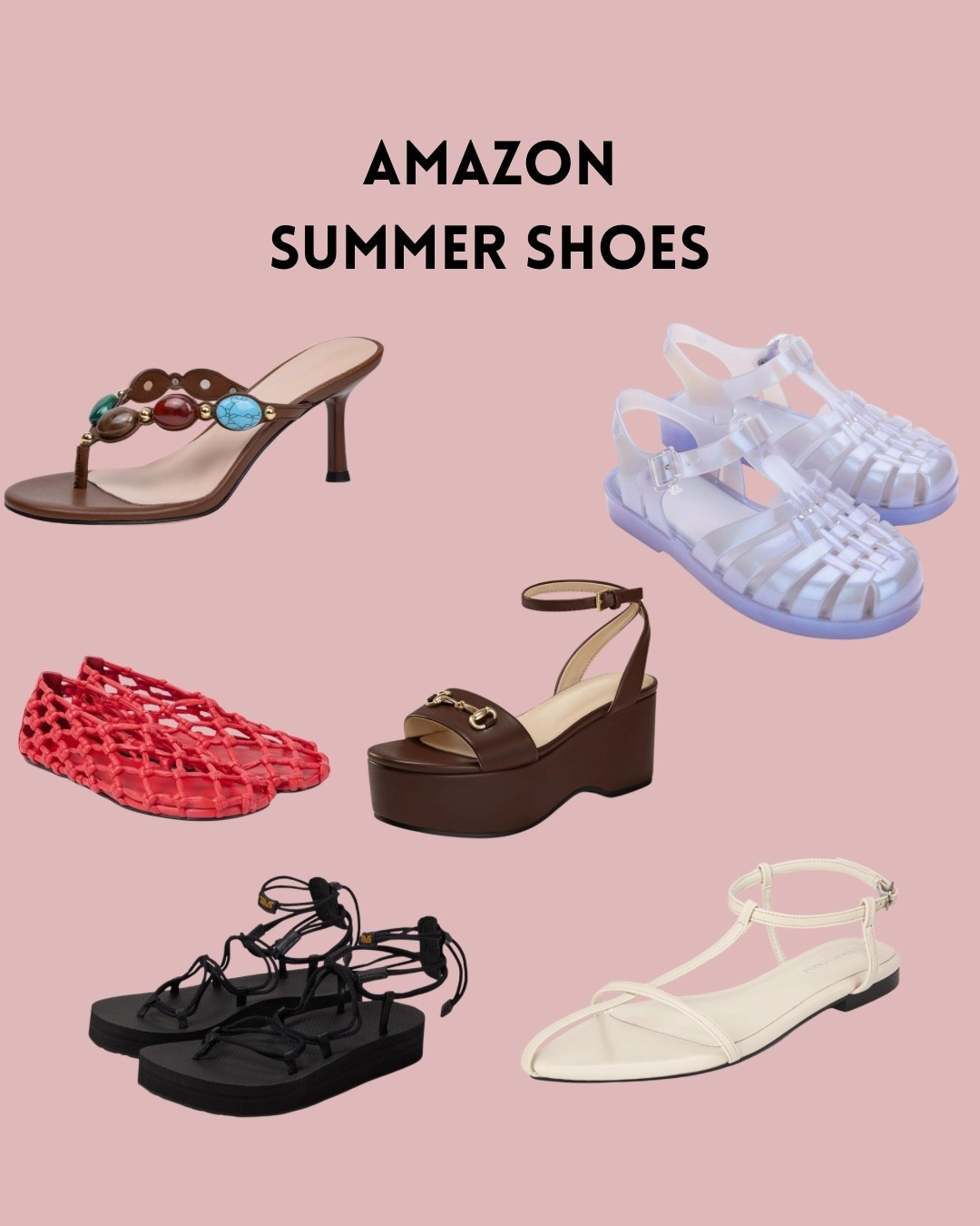 Amazon summer shoe haul that I actually own and recommend. #ltkamazon #summershoes #springshoes

#LTKootd