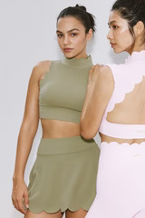 High-Waist A-line Tennis Skirt | WISKII Active