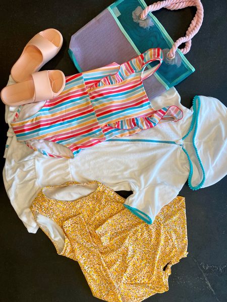 Target swimwear for girls ☀️ I’m using this beach bag for a practical Easter basket this year & filling it with beach related items! 

#LTKSeasonal #LTKfamily #LTKkids
