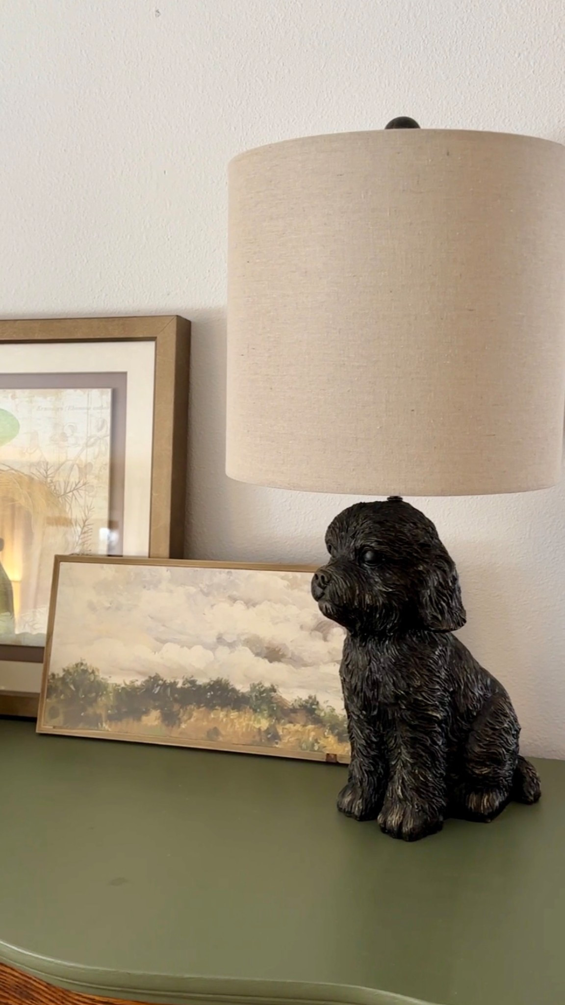 Labradoodle lamp! This is a total Anthropologie dog lamp dupe. It comes in three colors- I chose the black because it looks most like my dog.

#LTKHome #LTKFindsUnder100

doodle | labradoodle | lighting | lamp