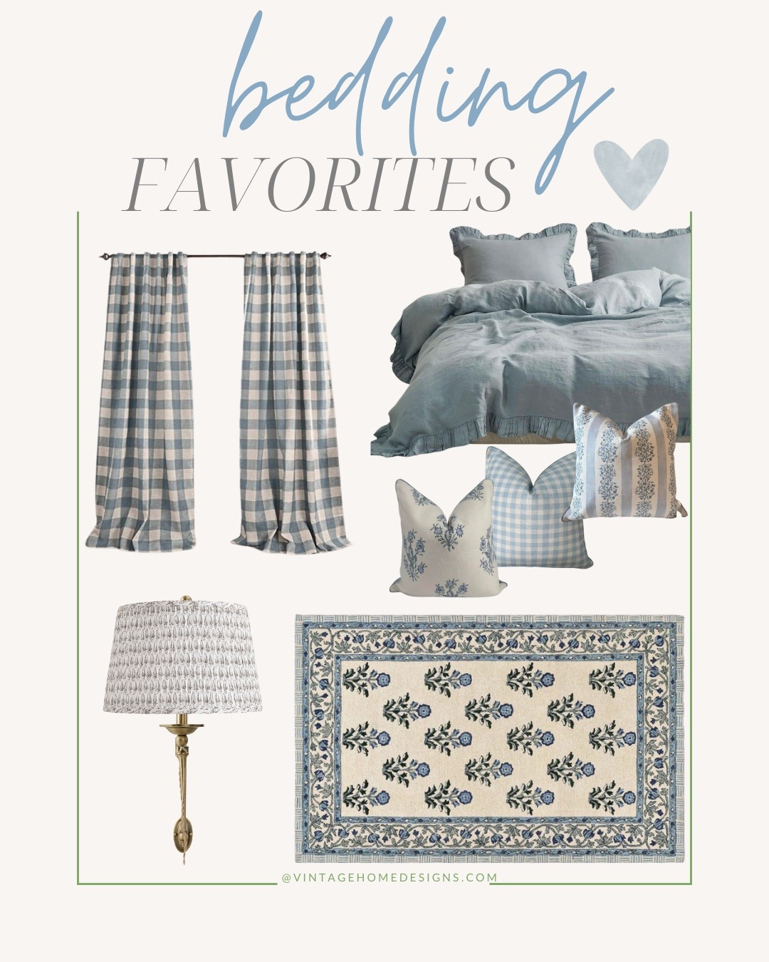 Need to spruce up your bedding this Spring.

Here are a few of my favorite bedding finds.

The window treatments and linen bedding come if several colors. 

#bedroomdecor #bluebedding

#LTKFindsUnder100 #LTKHome #LTKStyleTip