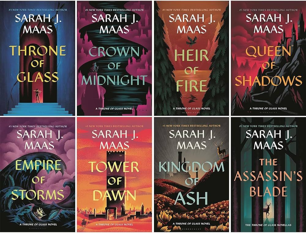 Throne Of Glass Series Collection 8-Book Set by Sarah J. Maas | Amazon (CA)