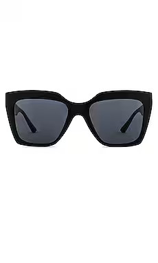 VERSACE Rock Icons Rectangle in Black & Dark Grey from Revolve.com | Revolve Clothing (Global)
