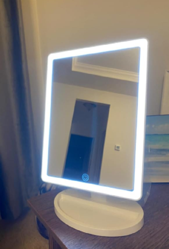 Impressions Vanity Touch Ultra LED Lighted Makeup Mirror, X Large Vanity Mirror with Touch Sensor Di | Amazon (US)