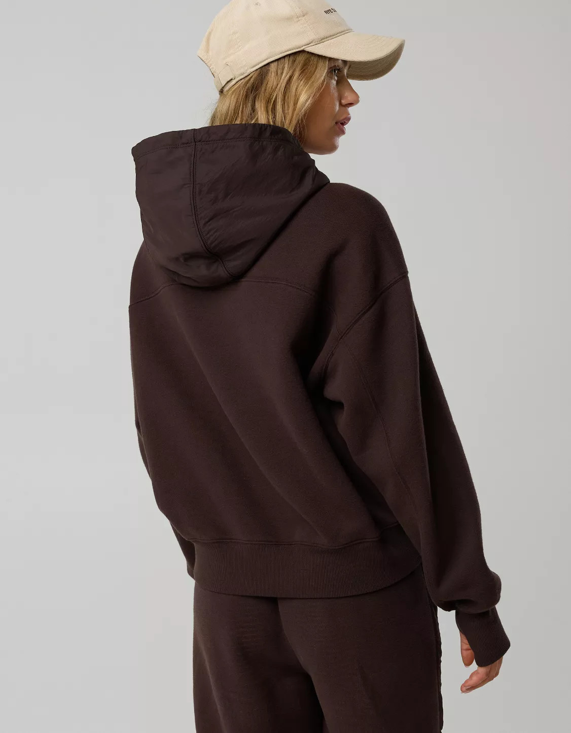 OFFLINE By Aerie Cloud Fleece Nylon Hoodie | Aerie