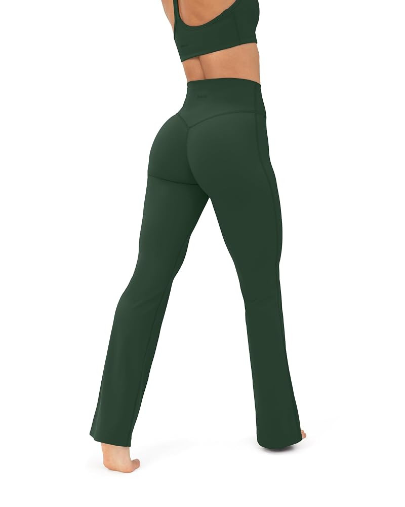 PAVOI ACTIVE High Waisted Flare Leggings for Women - Buttery Soft Bell Bottom Workout Flared Wide... | Amazon (US)