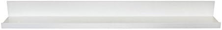 InPlace Shelving 9084678 Floating Wall Shelf with Picture Ledge, White, 35.4-Inch Wide by 4.5-Inc... | Amazon (US)