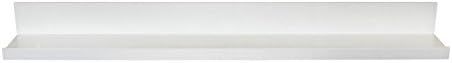 InPlace Shelving 9084678 Floating Wall Shelf with Picture Ledge, White, 35.4-Inch Wide by 4.5-Inc... | Amazon (US)