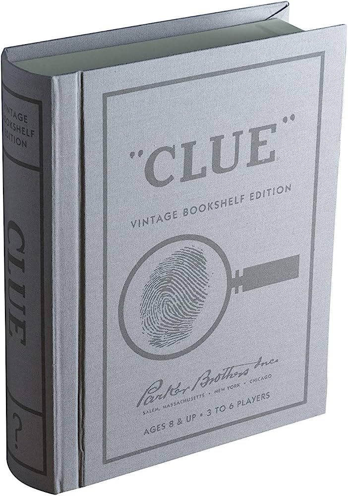 WS Game Company Clue Vintage Bookshelf Edition | Amazon (US)