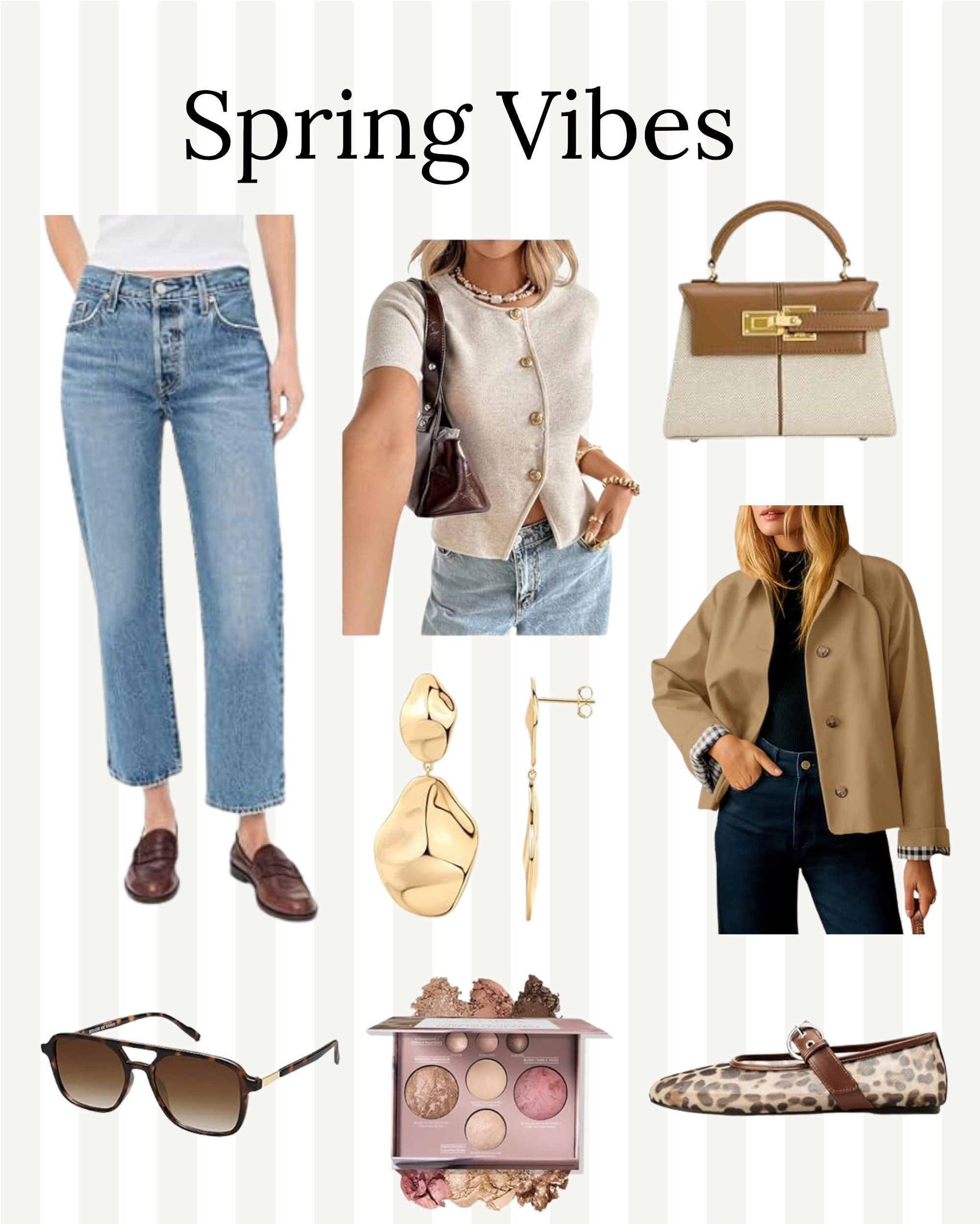 Spring Outfit elevated casualTrench coat, spring denim,.flats, sunglasses, spring bag, accessories, amazon finds

#LTKWorkwear #LTKootd #LTKgrwm