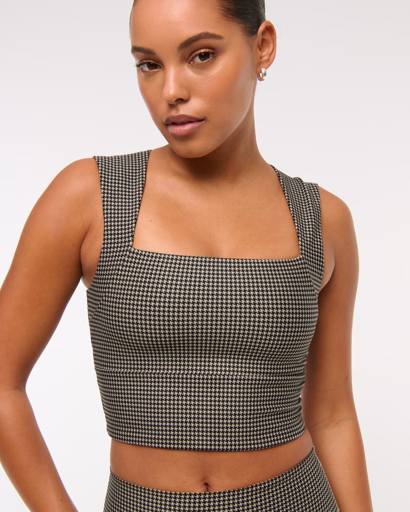 YPB sculptLUX Portrait Tank | Abercrombie & Fitch (US)