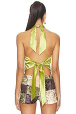 superdown Martine Top in Green from Revolve.com | Revolve Clothing (Global)