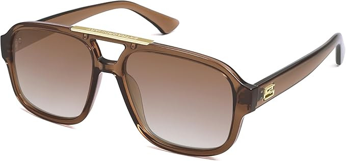 SOJOS Retro Aviator Sunglasses Womens Mens Polarized Vintage Trendy Rectangle Women Sunnies SJ233... | Amazon (US)