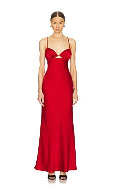 SNDYS Amalia Maxi Dress in Red from Revolve.com | Revolve Clothing (Global)