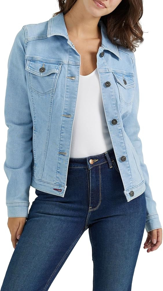 Wrangler Authentics Women's Stretch Denim Jacket | Amazon (US)