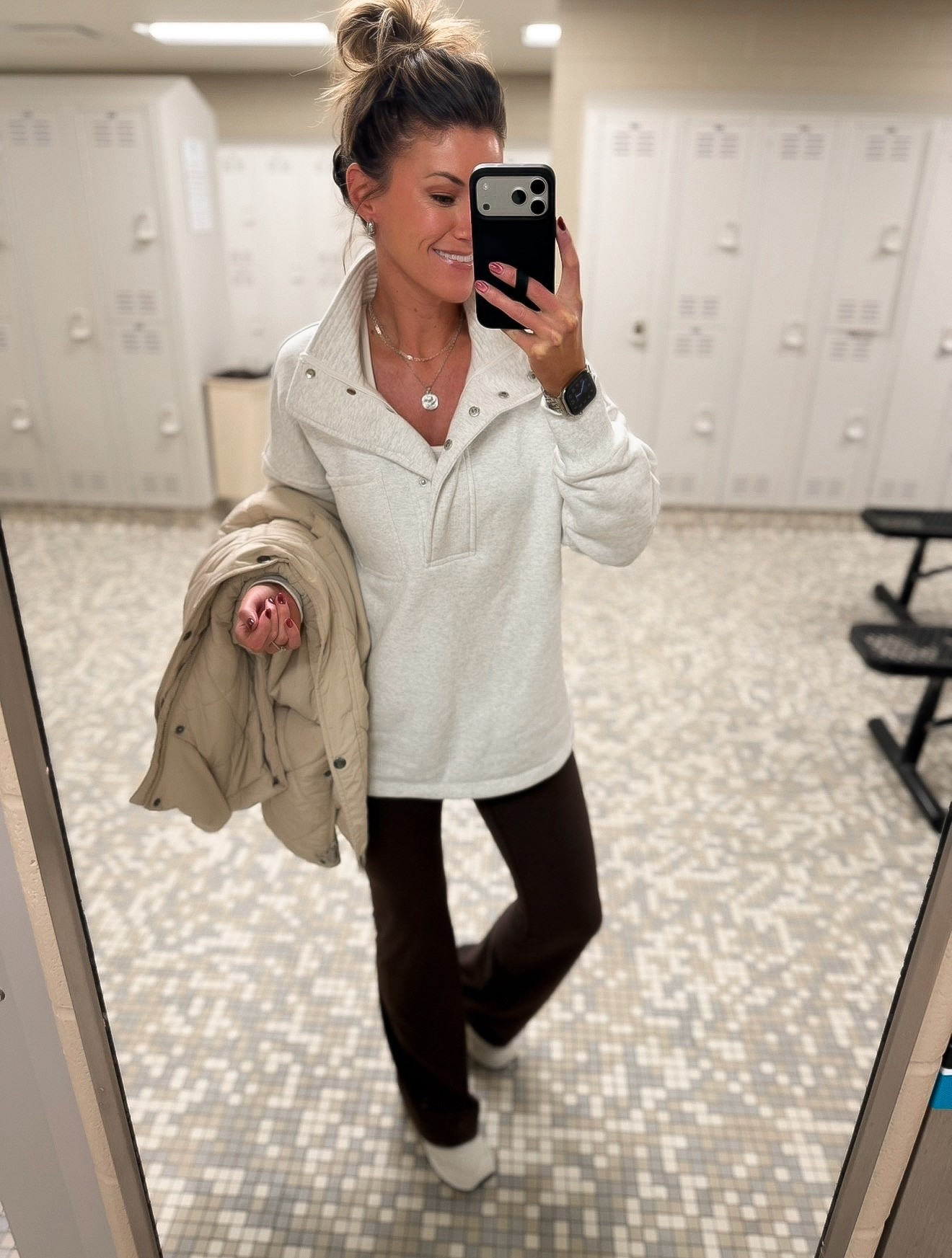 Casual (errand running) OOTD
Pullover/ small
Pants/ mediumm

#LTKmomlife #LTKootd #LTKSeasonal
