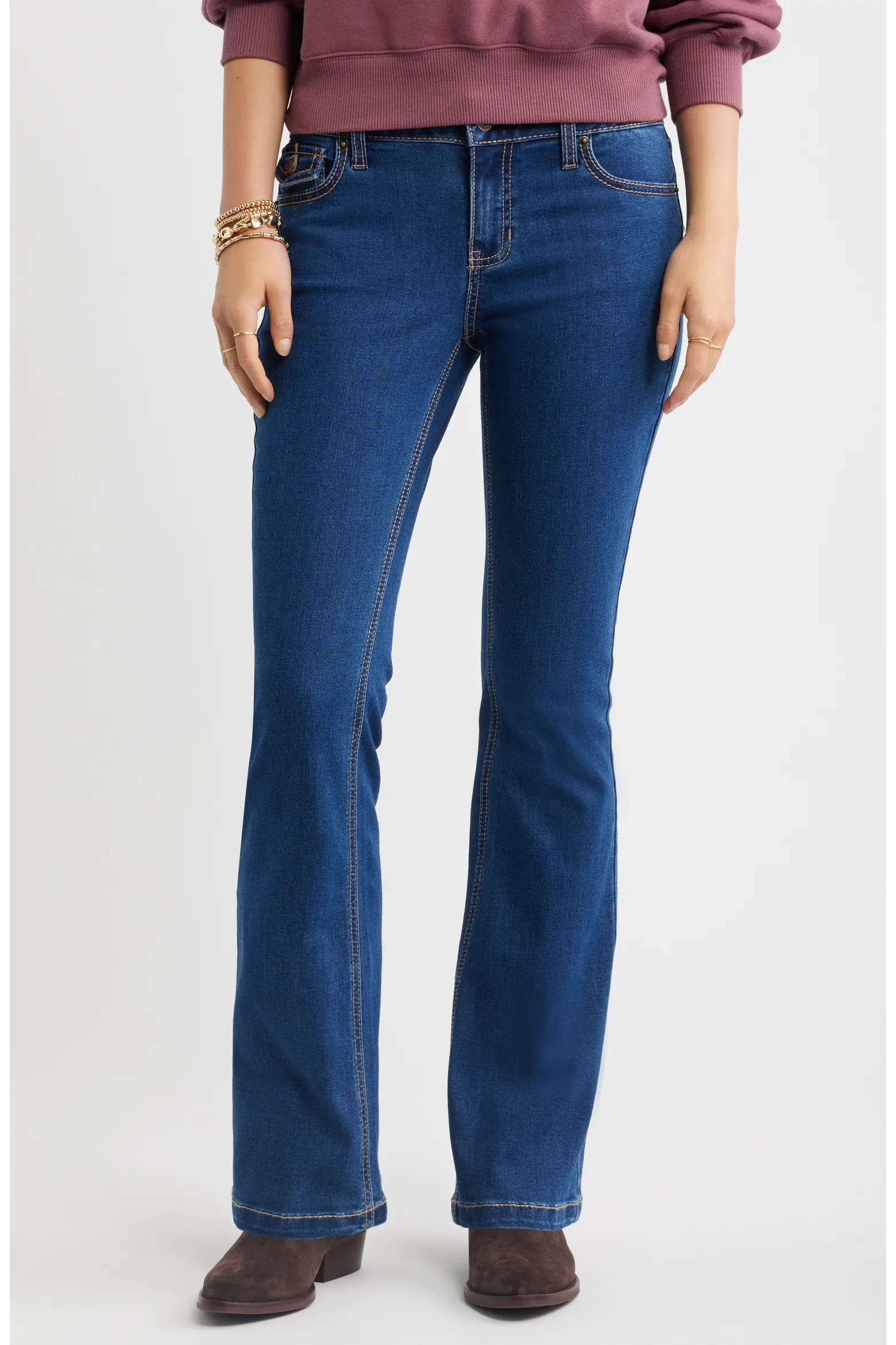 Low Rise Stretch Bootcut Jeans (Women) | Nordstrom | Nordstrom