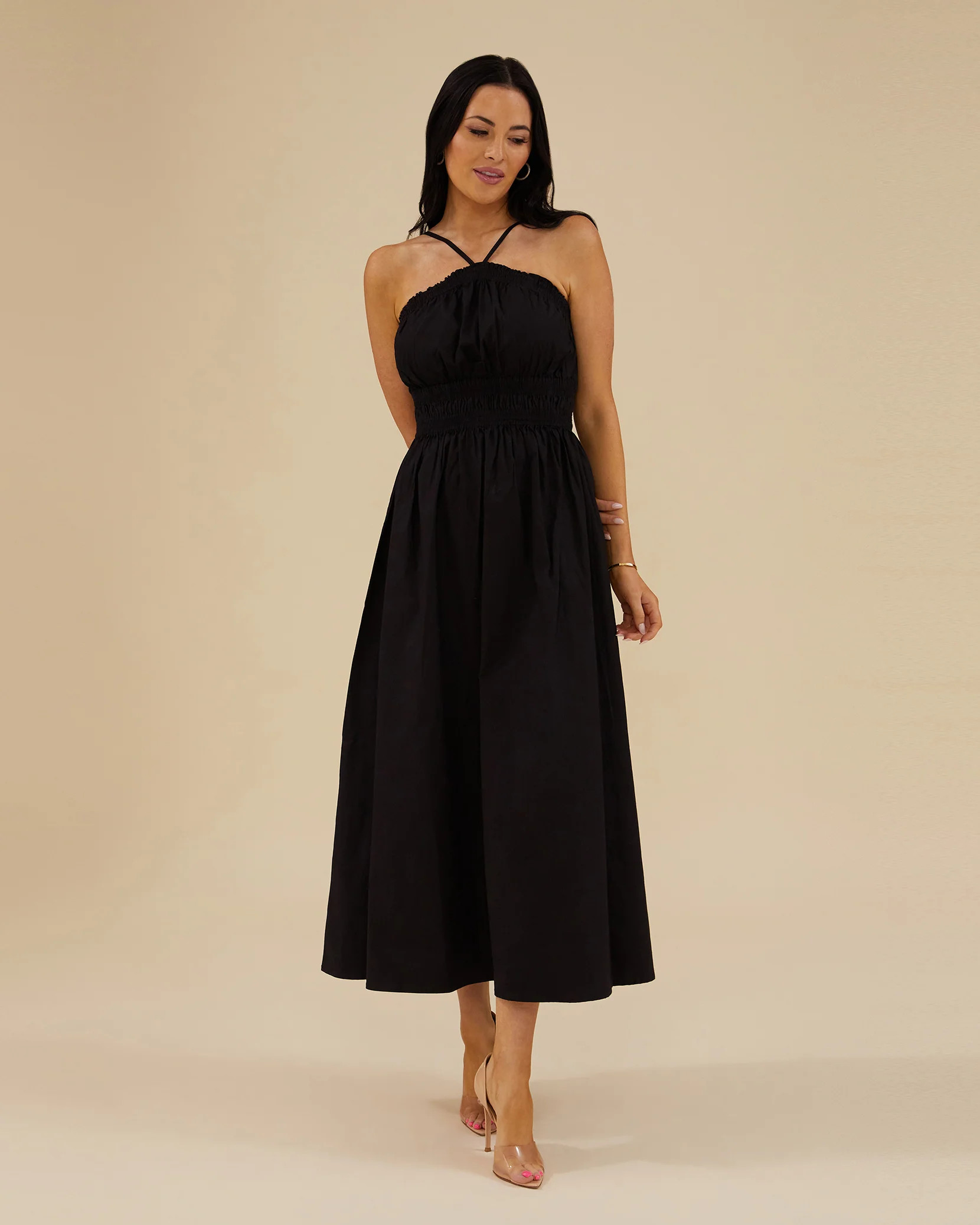 Halter Midi Dress | Rachel Parcell