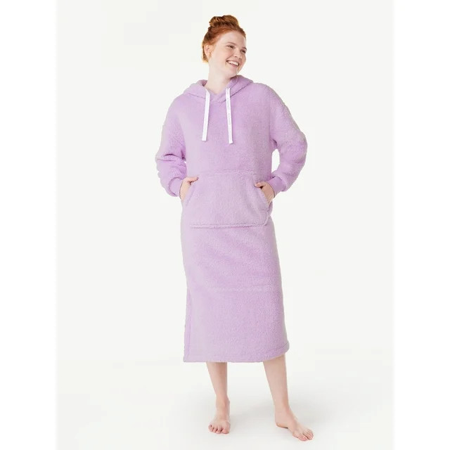 Joyspun Women’s Plush Lounger, Sizes XS to 3X | Walmart (US)