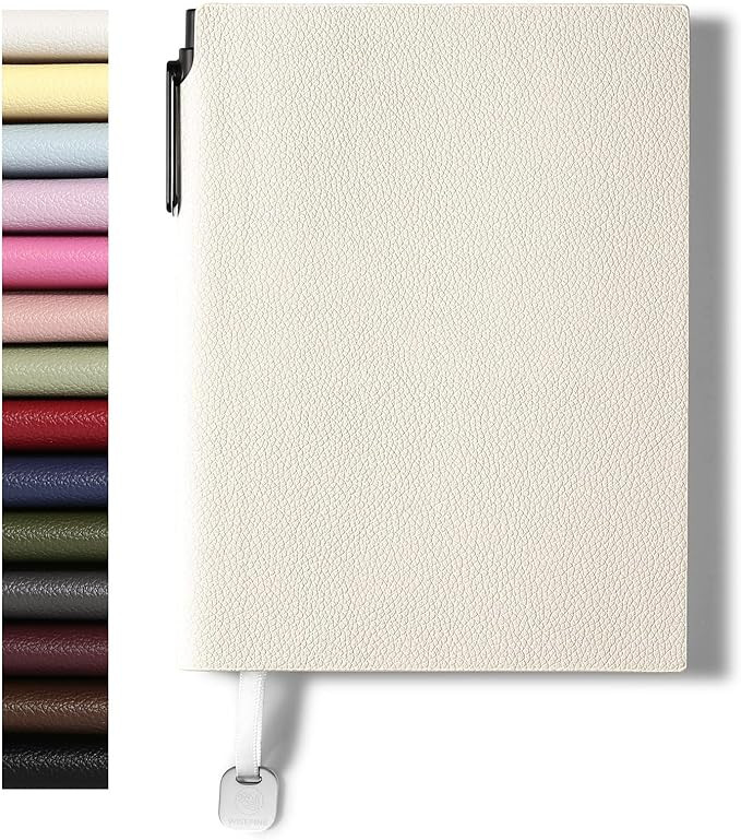 Lined Journal Notebook for Women A5 Softcover PU Leather Journals for Writing 160 Pages Daily Jou... | Amazon (US)