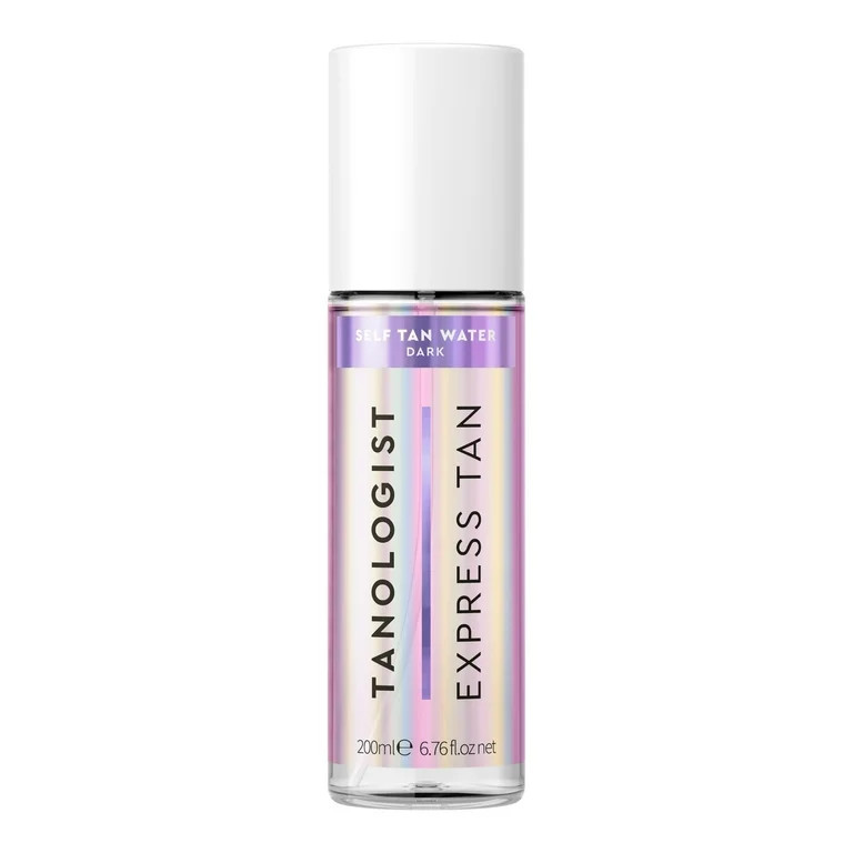 Tanologist Express Self-Tan Water, Lightweight, Water-Based, 200 ml Bottle, Dark Tan | Walmart (US)