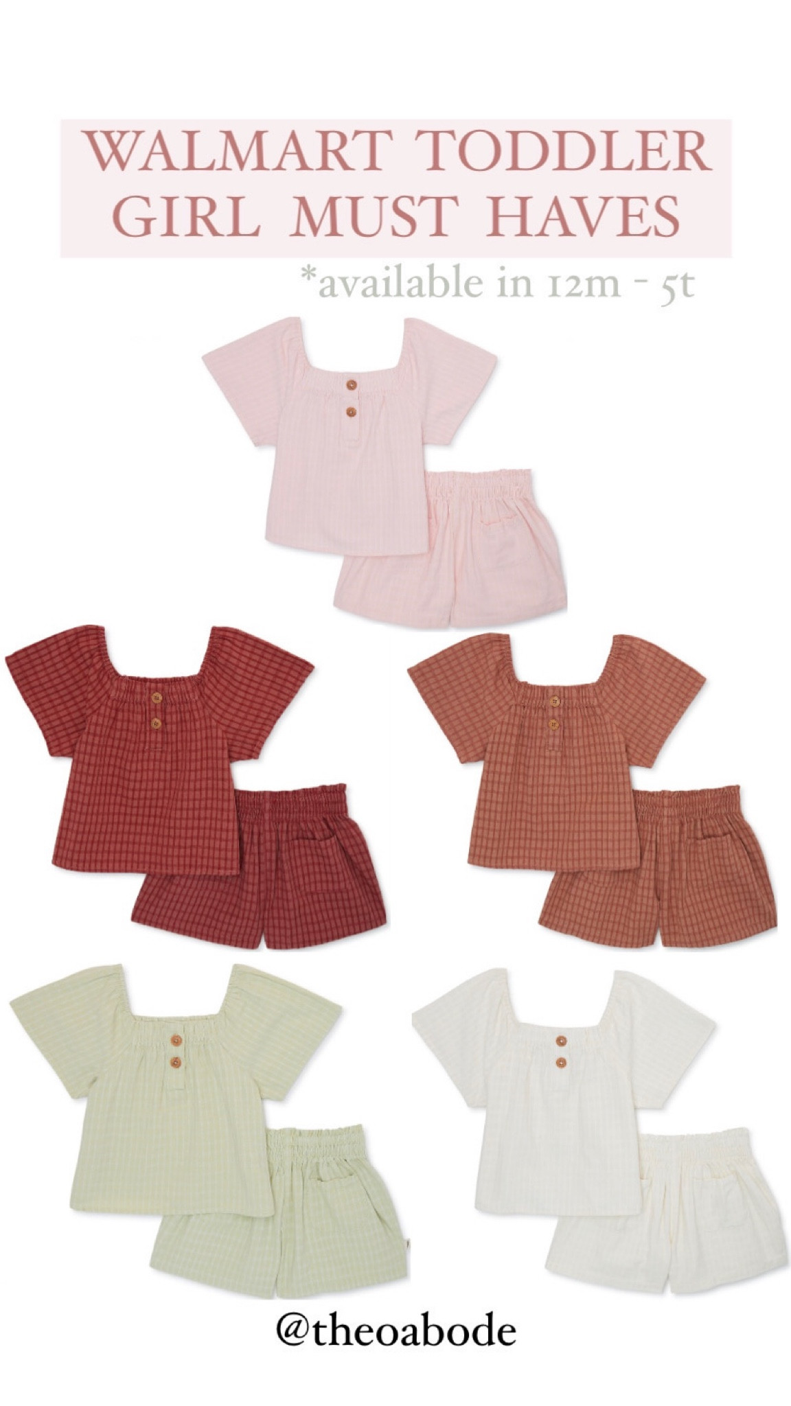 Spring Must Haves from *WALMART* - $20 for the set!

#LTKfamily #LTKkids #LTKbaby