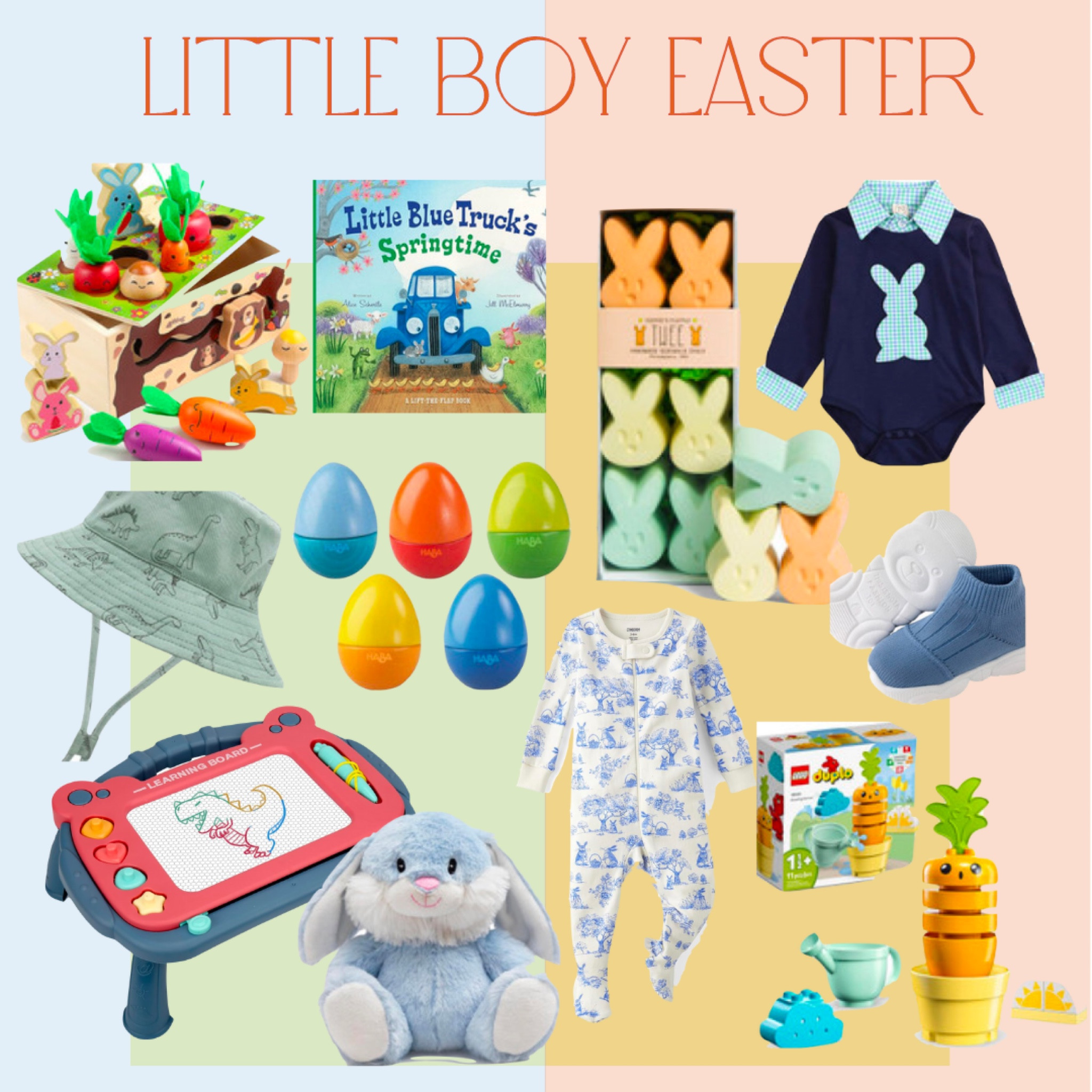 Little Boy Easter Gifts 

#easter #baby #toys #easterbasket #spring #oneyearold 

#LTKfamily #LTKbaby #LTKSeasonal