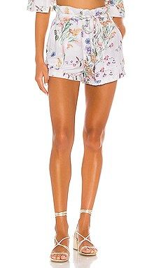 Agua Bendita x REVOLVE Adisson Short in White Floral from Revolve.com | Revolve Clothing (Global)