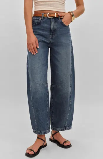 Reformation Tyler Ankle Barrel Leg Jeans | Nordstrom | Nordstrom