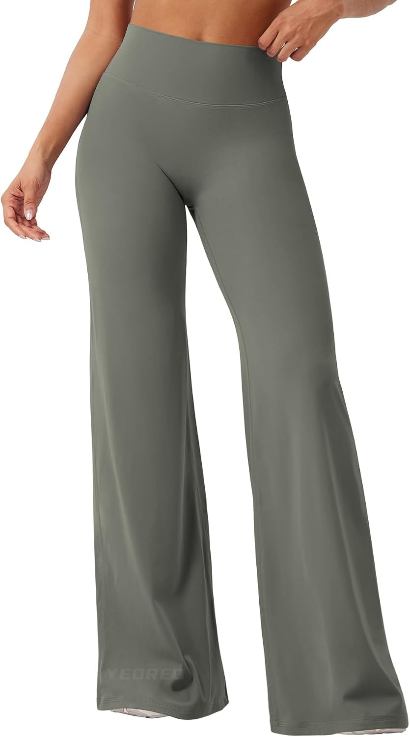 YEOREO Ease Workout Leggings Womens Straight Leggings Eddiy Gym Yoga Pants | Amazon (US)