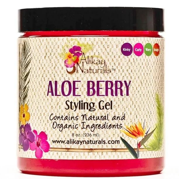 Alikay Naturals Aloe Berry Styling Gel, 8 Oz - Walmart.com | Walmart (US)