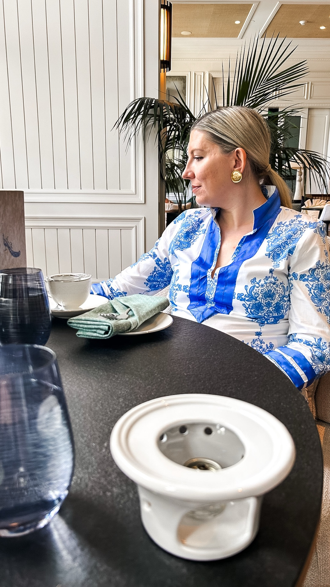 Look 4 (pt 2)
Vaycayman 2025 - Trip Recap 🌴 

If I could bottle up a room and take it home with me, it would be this one. 🌴 From the soaring windows to the gorgeous paneling, every inch of this space is absolute perfection - exactly the kind of epic design I’d recreate at home if I had the time (and budget) to make it happen.

Add in impeccable service, island-inspired flavors, and the kind of atmosphere that makes you want to linger all afternoon… it’s safe to say afternoon tea at The Ritz now sits firmly at the top of my Cayman Islands must-do list. ✨

Have you ever visited a space that felt like it was designed just for you?

#SailtoSable #Marleylilly #Givenchy #RitzCarlton #AfternoonTea #CaymanIslands #IslandStyle #TravelInStyle #OOTDinspo #LuxuryTravel #TeaTimeGoals #IslandElegance #RitzCarltonLife

#LTKBump #LTKTravel #LTKShoeCrush