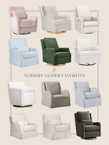 So many of you loved baby girl’s nursery glider, so I rounded up some of my favorites! I love incorporating a bold texture or pattern, especially if you’re going more neutral with the rest of your space! Love all these finds! 

#LTKstyletip #LTKhome #LTKbaby