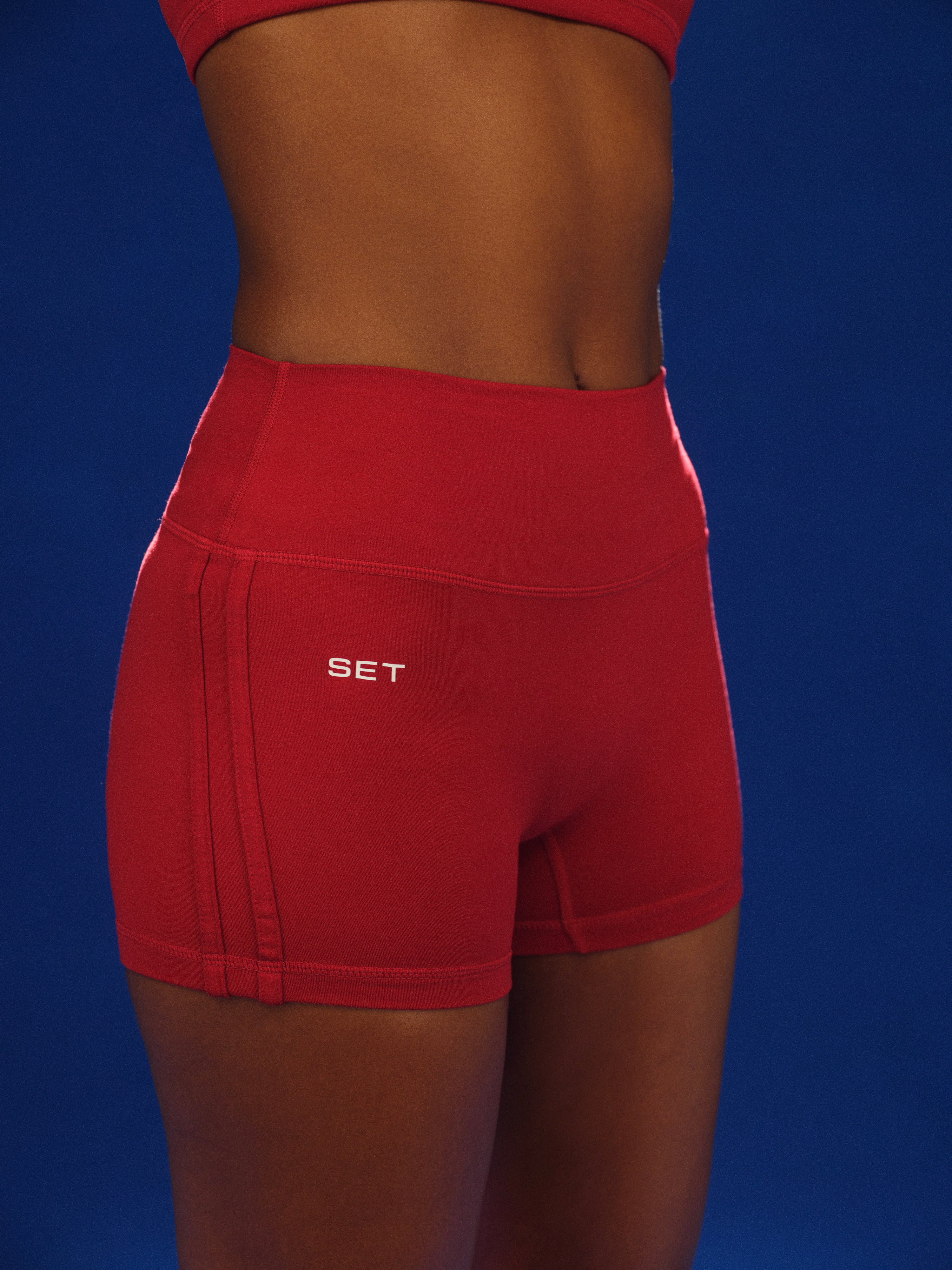 FORMCLOUD® CLOUD DUO STRIPE SHORTS - RIBBON | SET Active