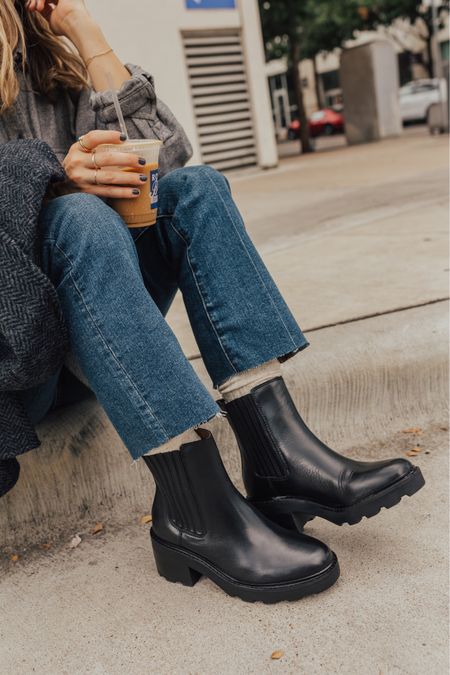 Boots on major sale and they’re GORG. Medium in oversized button up, small in the sweater coat.✨#LTKxMadewell 

#LTKsalealert #LTKshoecrush
