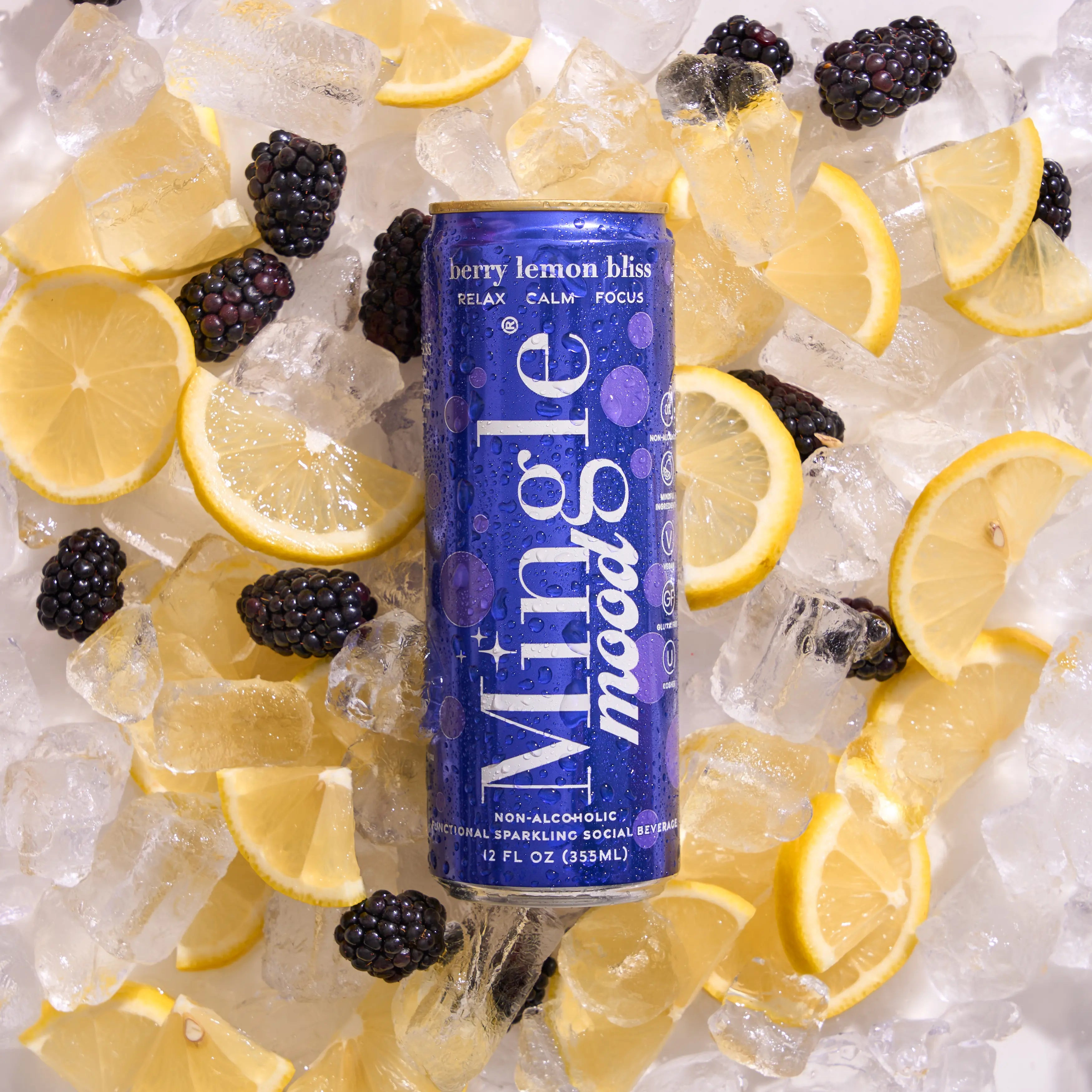 Berry Lemon Bliss Functional Beverage | Mingle Mocktails