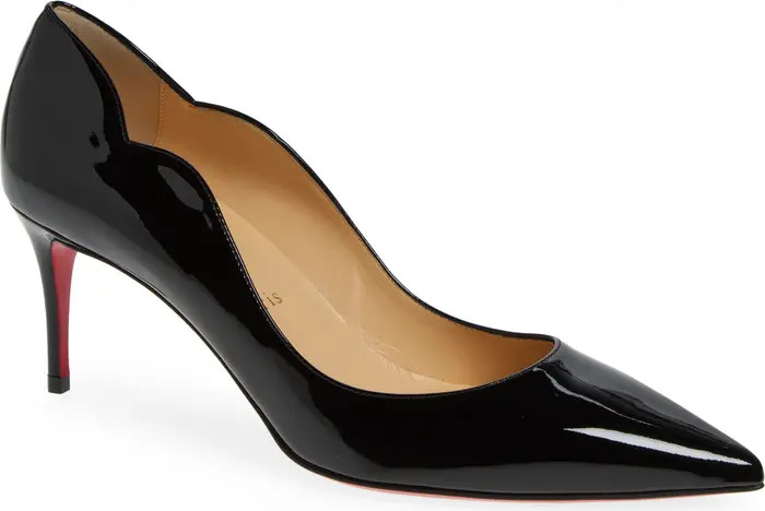 Hot Chick Scallop Patent Leather Pump (Women) | Nordstrom